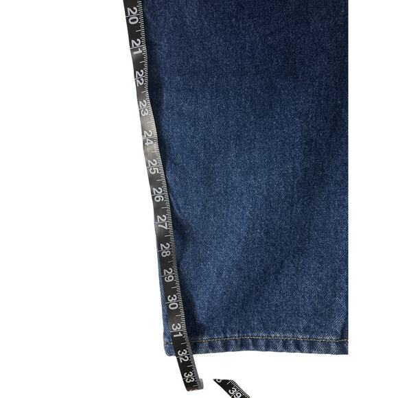 Vintage L.L. Bean Flannel Lined Relaxed Fit Jeans Women's Size 4 Tall - Picture 12 of 13